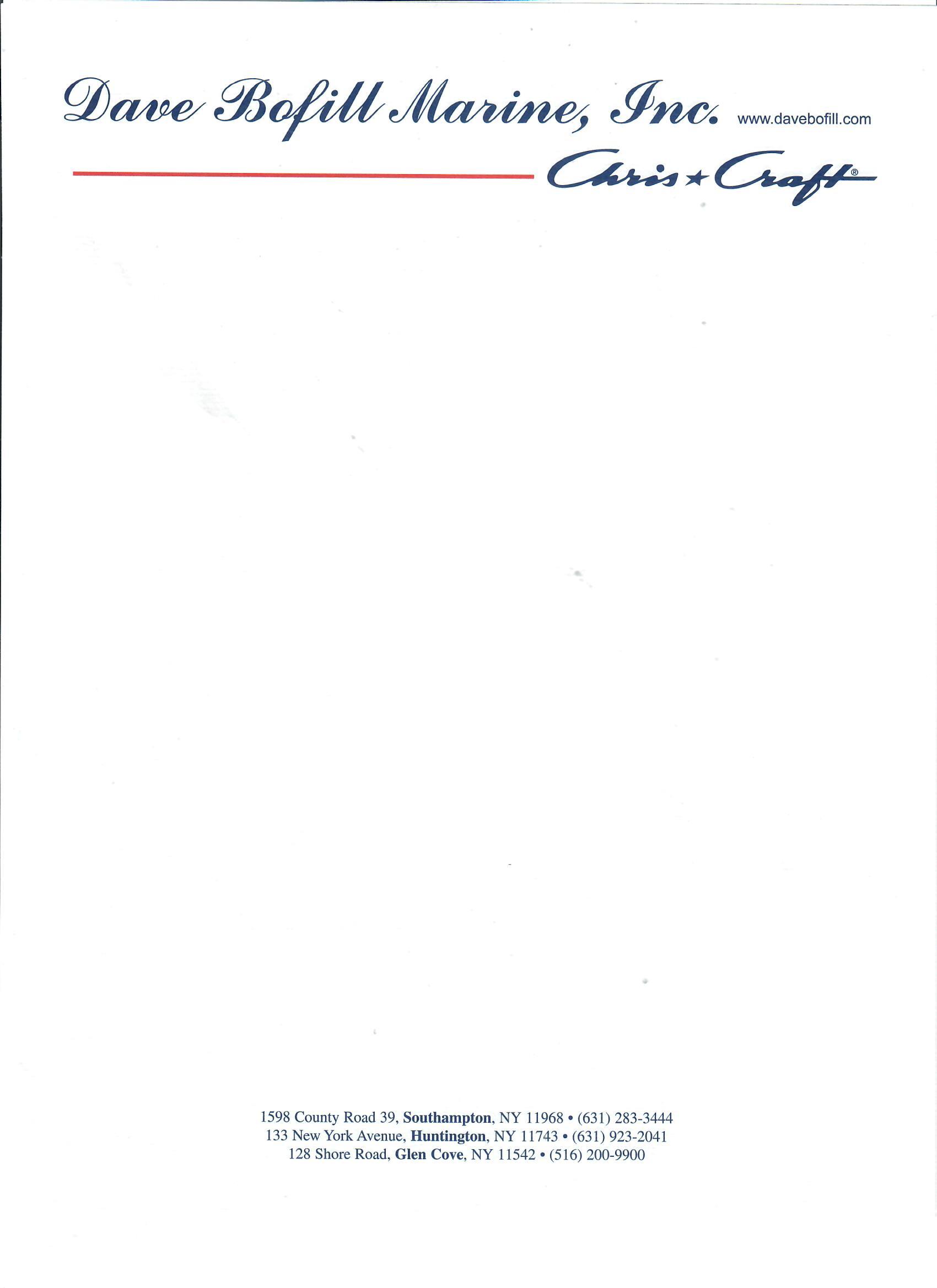Dave Bofill Marine, Inc - Dave Bofill logo
